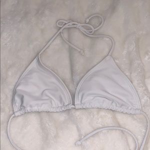White Bikini Top